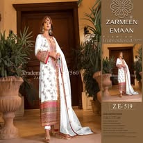 Fancy Viscose 3pc Zarmeen & Emaan Premium