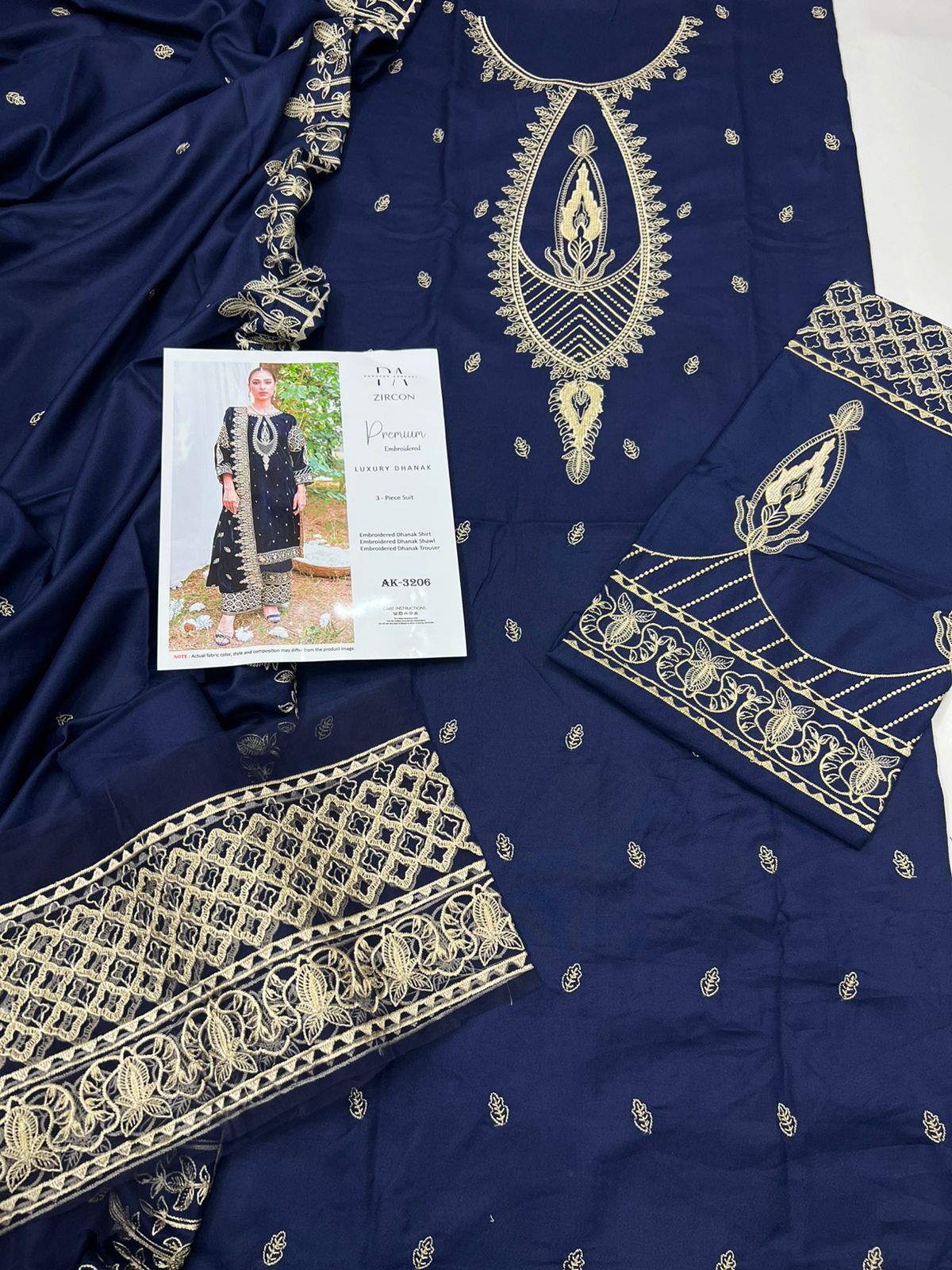 ZARCON DHANAK LUXURY 3PC