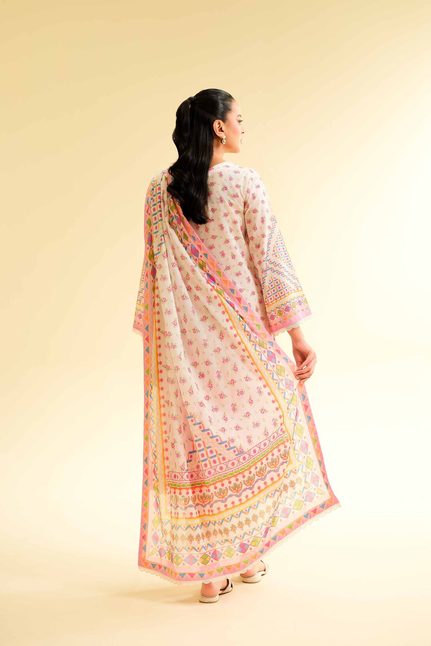 3 Piece - Digital Printed Suit - 42501430