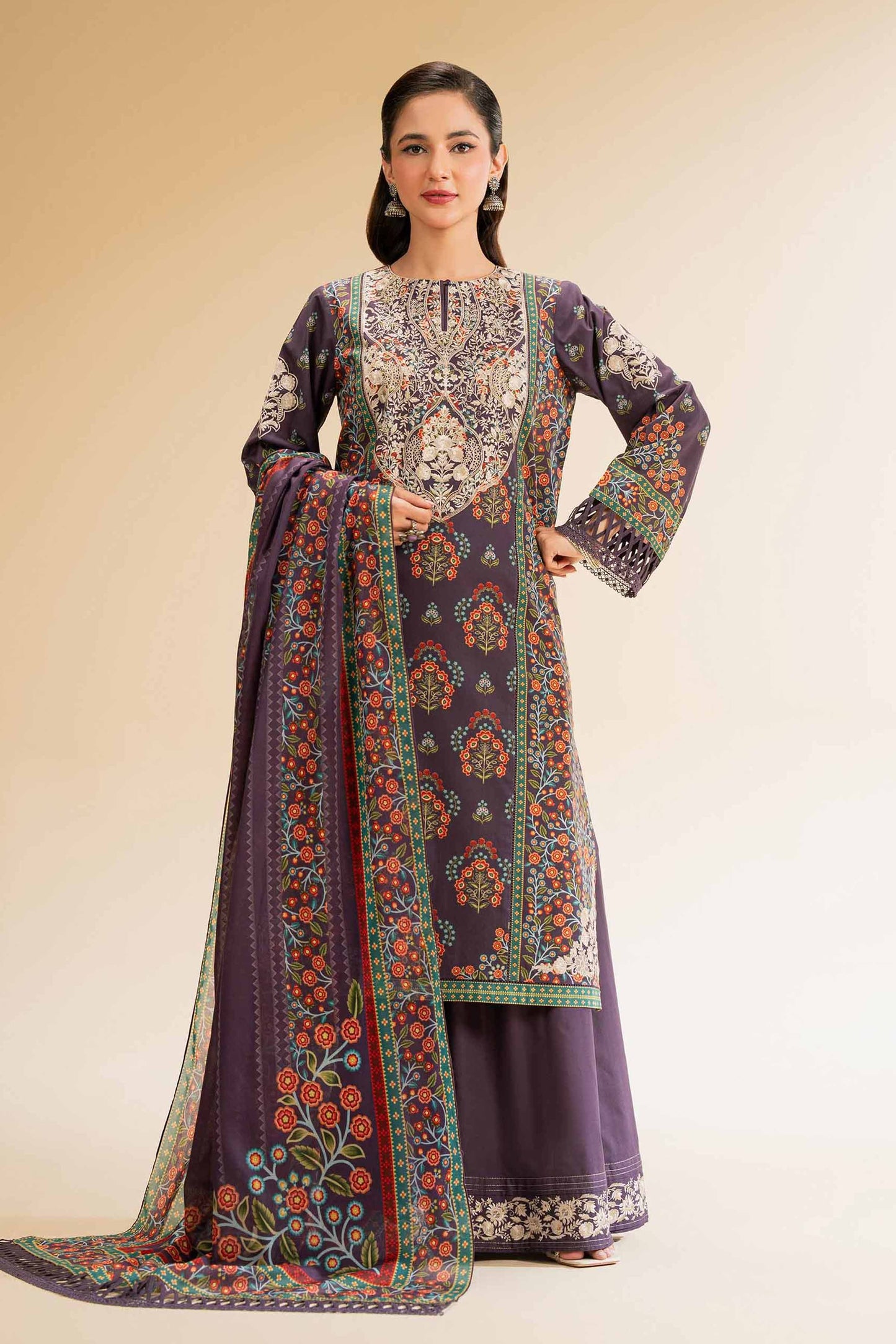 3 Piece - Printed Suit - 42519172