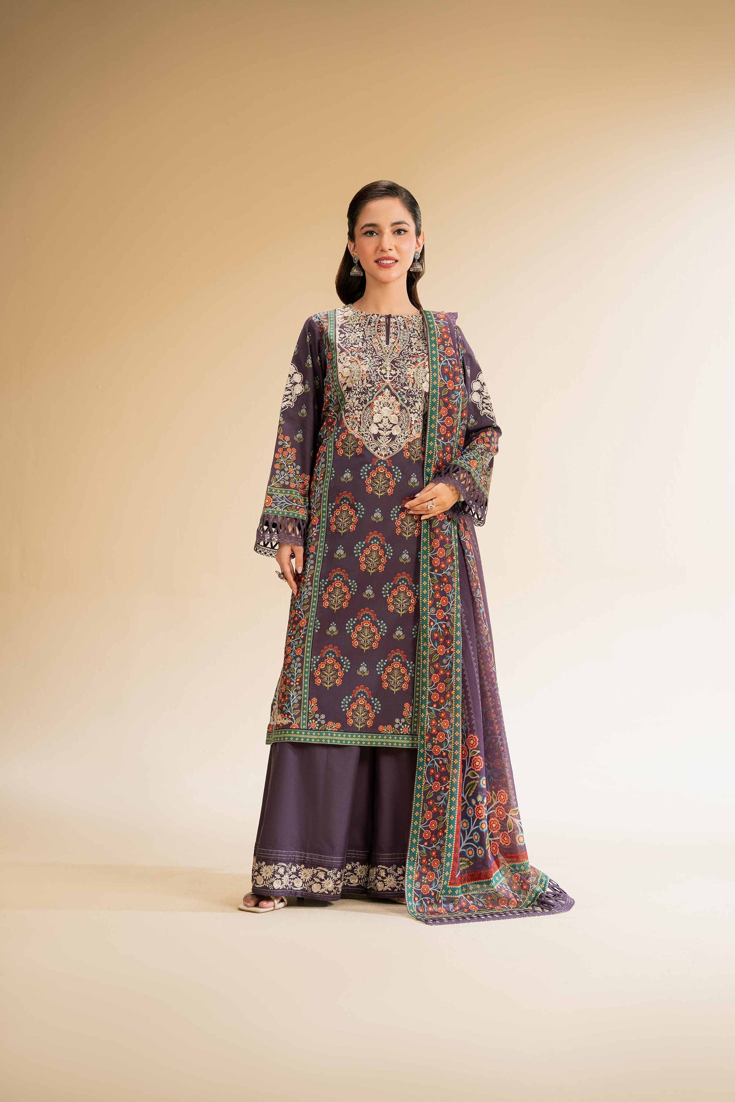 3 Piece - Printed Suit - 42519172