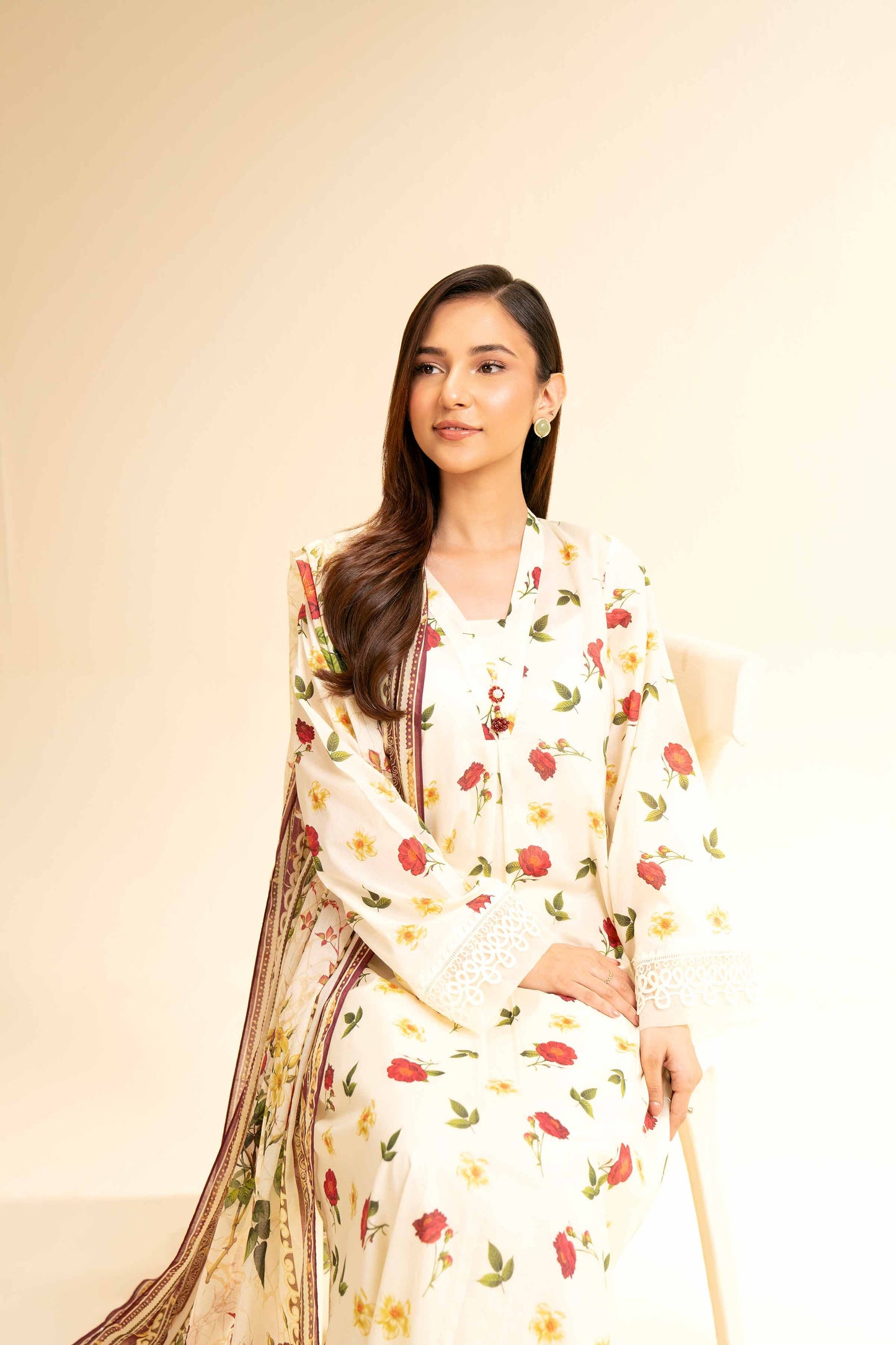 3 Piece - Printed Suit - 42501174