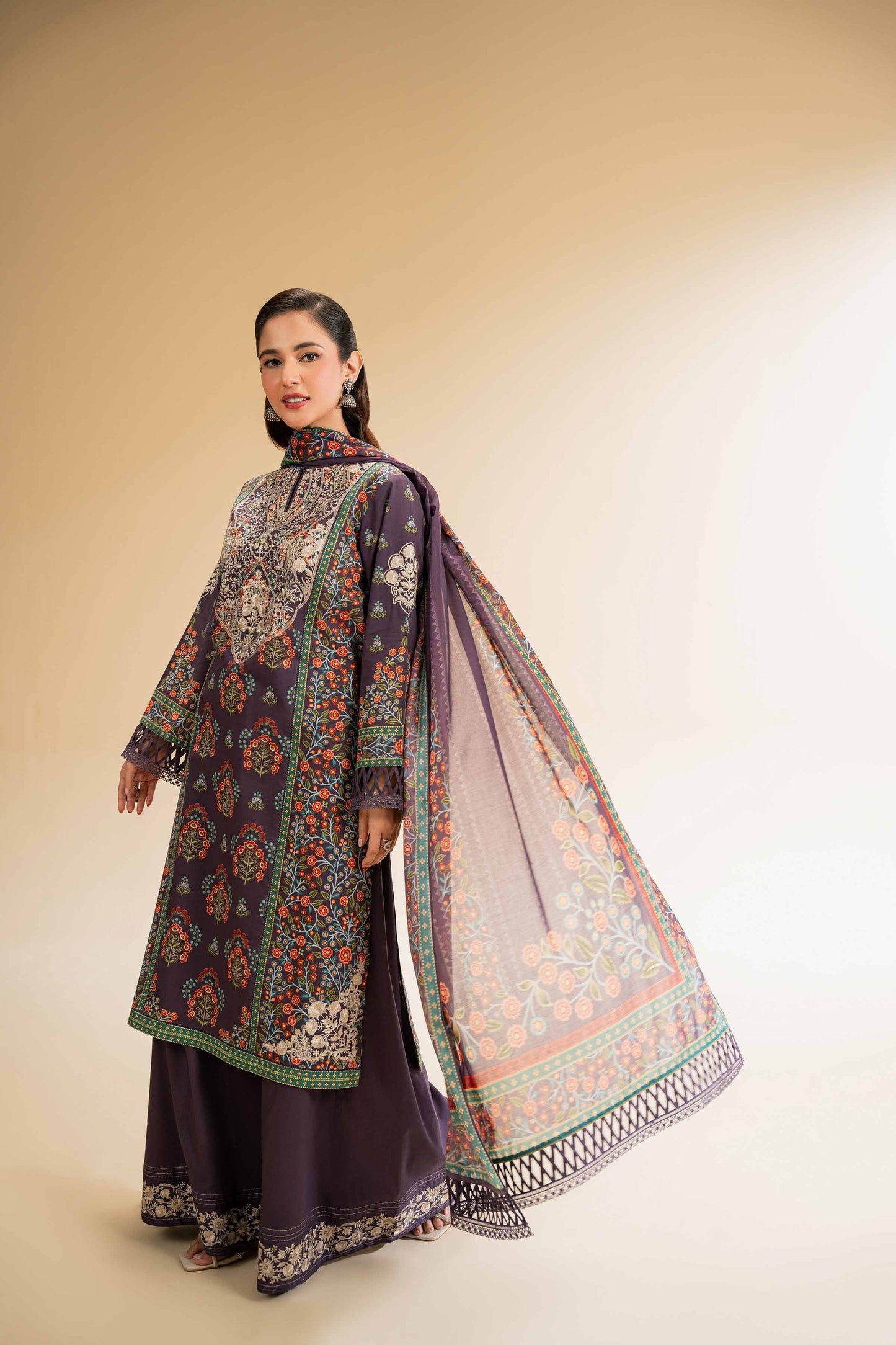 3 Piece - Printed Suit - 42519172
