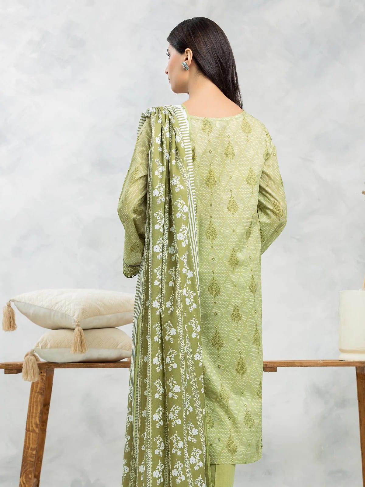 Edenrobe allure 3piece Printid