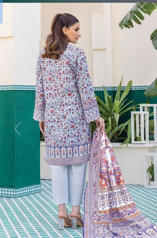 KHAADI 3PIECE PRINTID