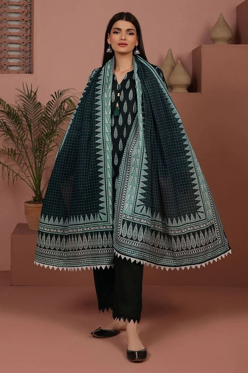 KHAADI 3PIECE PRINTID
