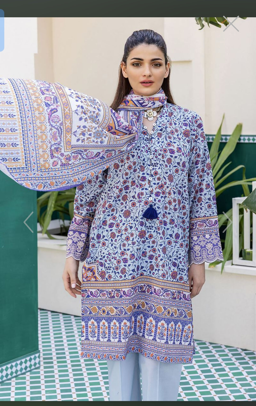 KHAADI 3PIECE PRINTID