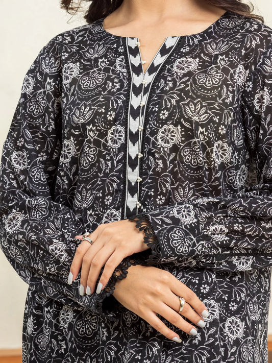 Unstich Edenrobe Linen Print 3piece