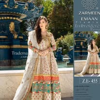 Fancy Viscose 3pc Zarmeen & Emaan Premium