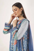 Gul Ahmed 3PC Unstitched  Printed Khaddar Suit CLP-42067