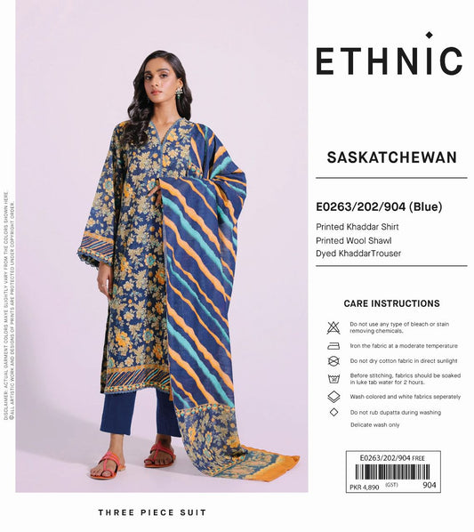 ETHNIC KHADDAR 3PC