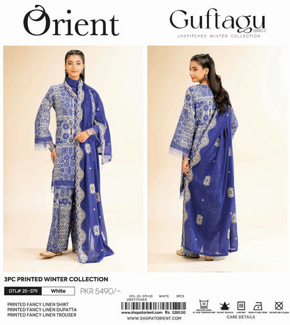 ORIENT PRINTED LINEN
