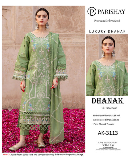 PARISHAY DHANAK LUXURY 3PC