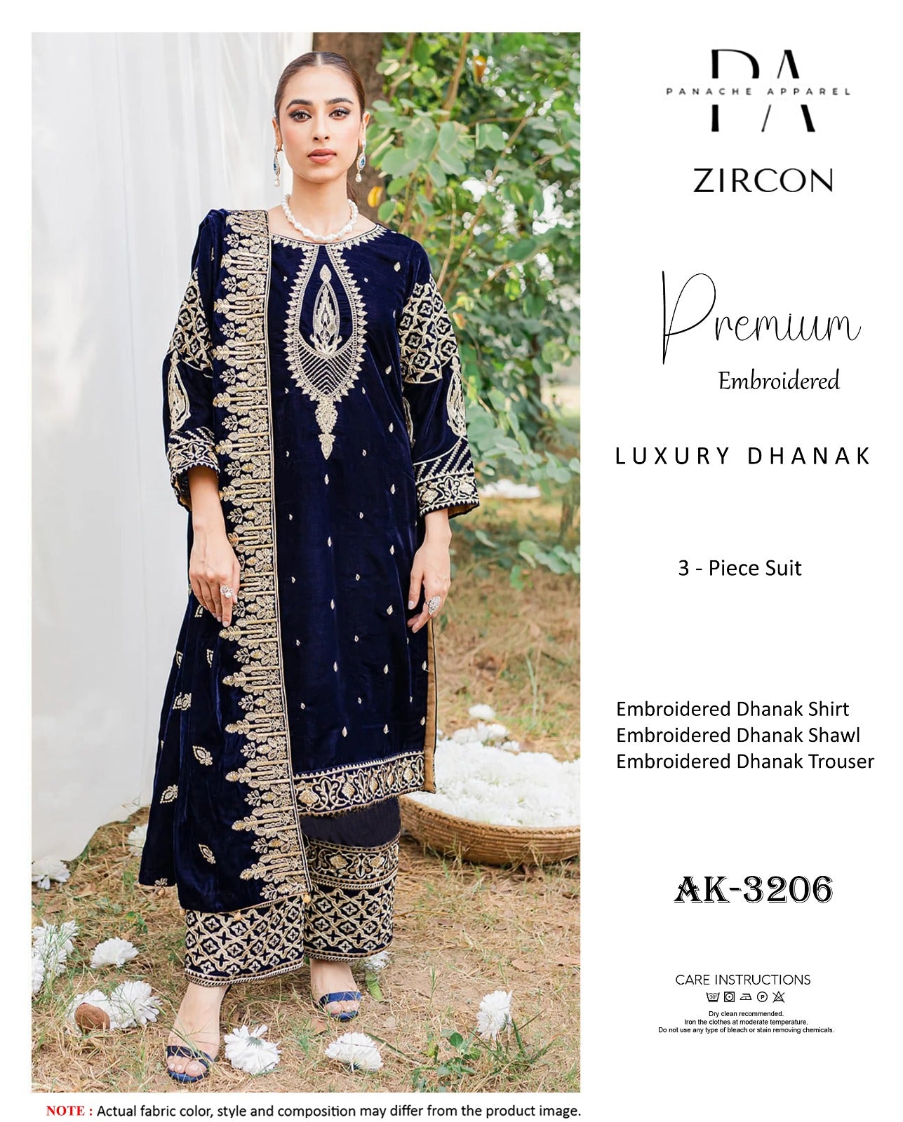 ZARCON DHANAK LUXURY 3PC