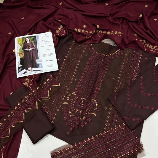 ASIM JOFA DHANAK LUXURY 3PC