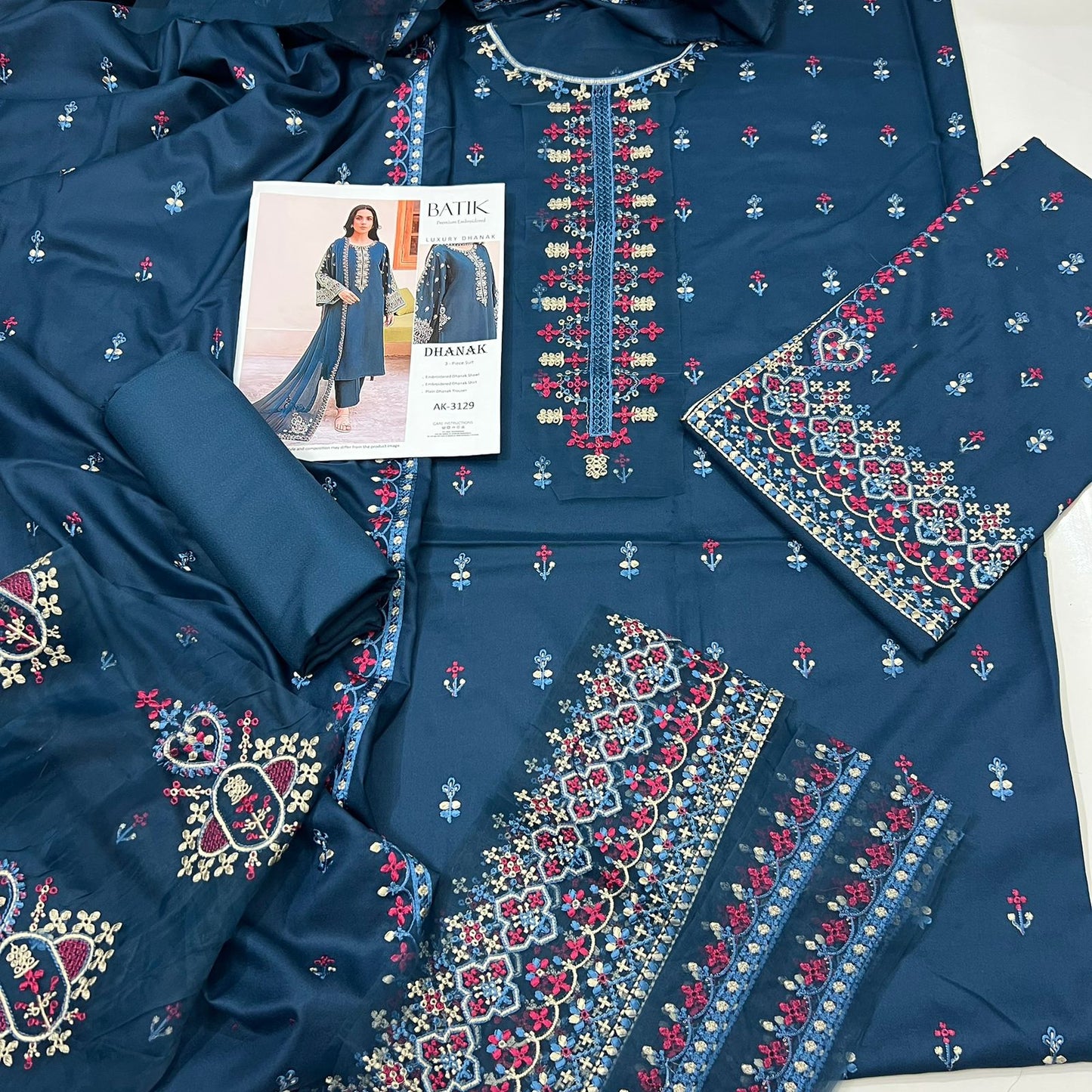 BATIK DHANAK LUXURY 3PC