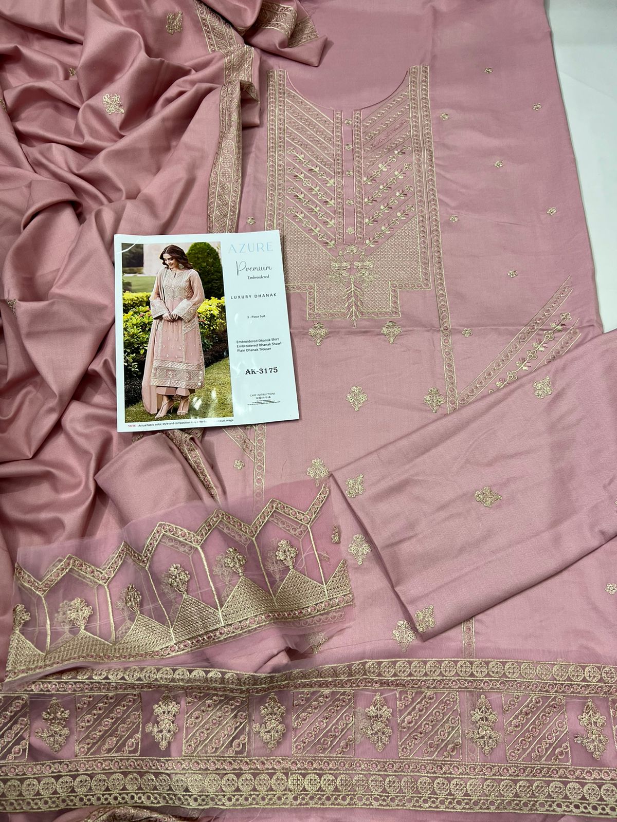 AZURE DHANAK LUXURY 3PC