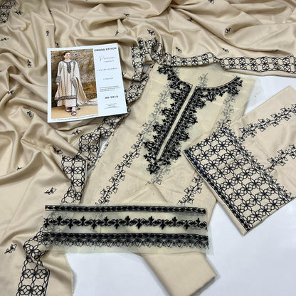 CROSS STITCH DHANAK LUXURY 3PC