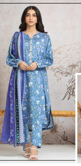 Khaddar 3PC Edenrobe Allure