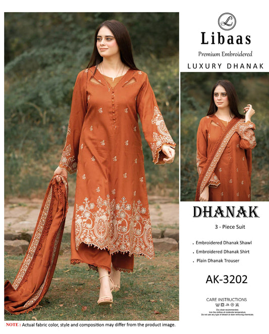 LIBAAS DHANAK LUXURY 3PC