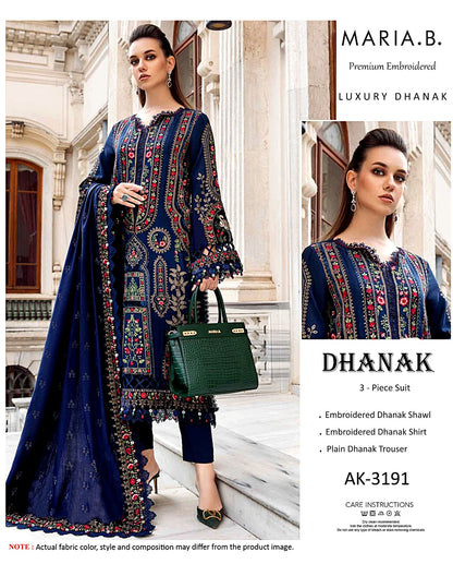 MARIA,B DHANAK LUXURY 3PC