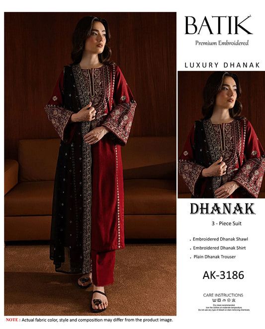 BATIK DHANAK LUXURY 3PC