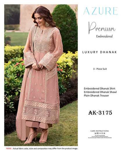 AZURE DHANAK LUXURY 3PC