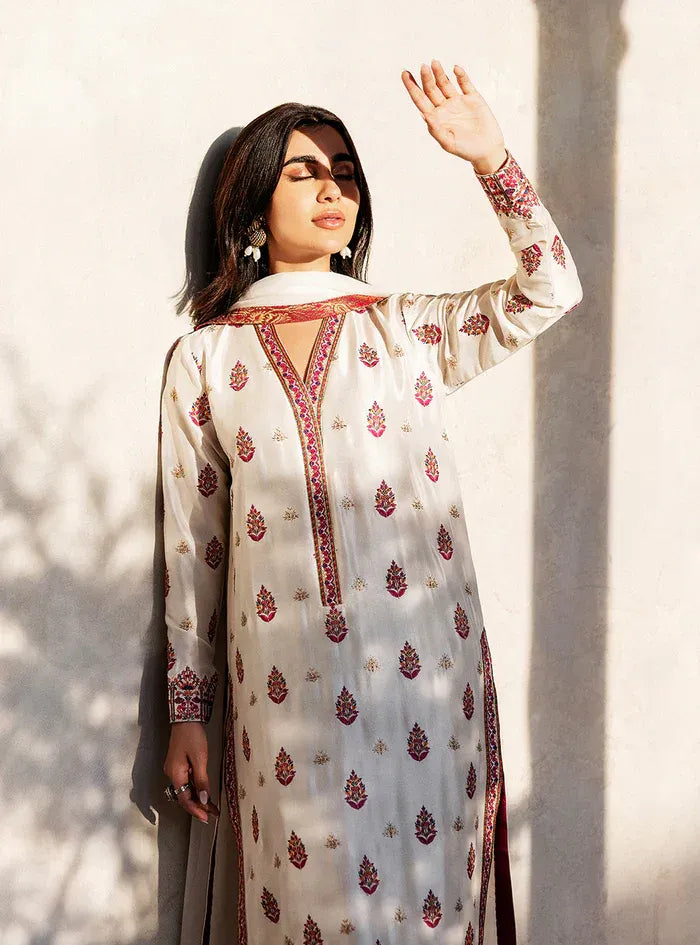 Premium EMB 3PC Zarmeen & Emaan Z.E-728