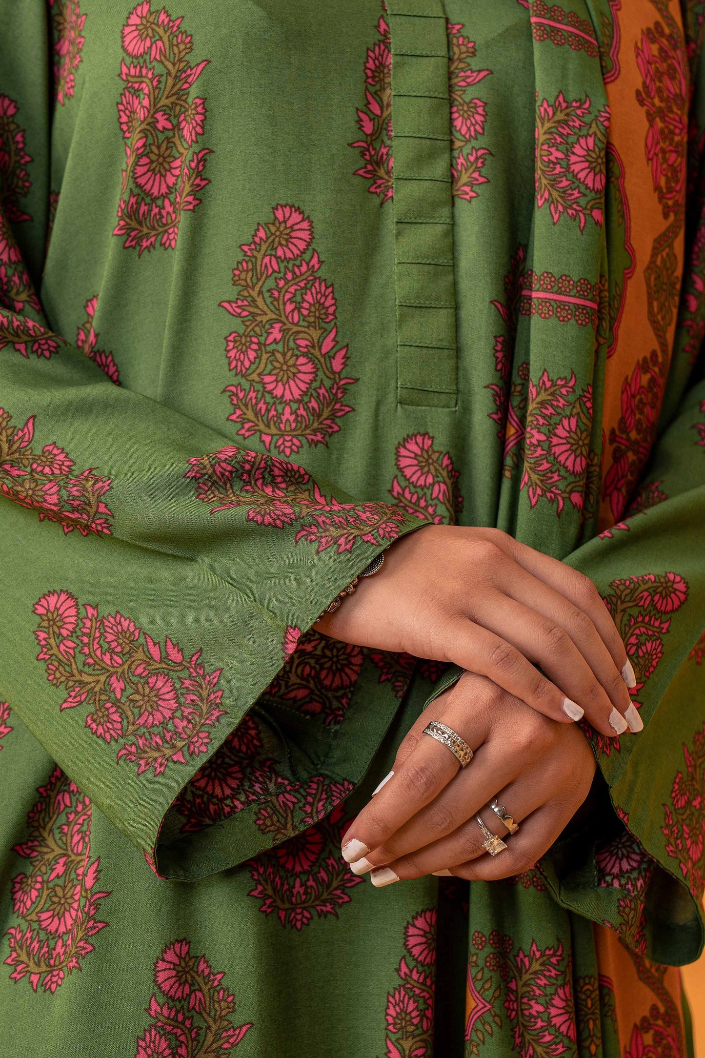 Nishat With You Unstitched Printed Khaddar 3Pc Suit - 42304009