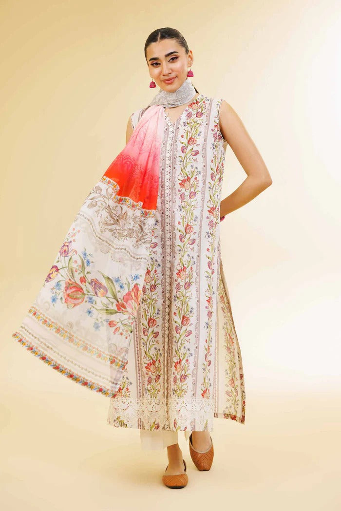 3 Piece - Printed  Suit - 42501267
