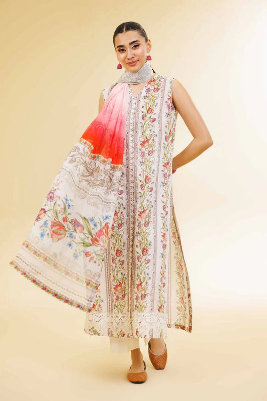 3 Piece - Printed  Suit - 42501267