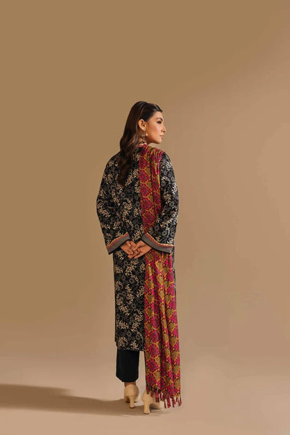 Nishat With You Unstitched Printed Khaddar 3Pc Suit - 42303165