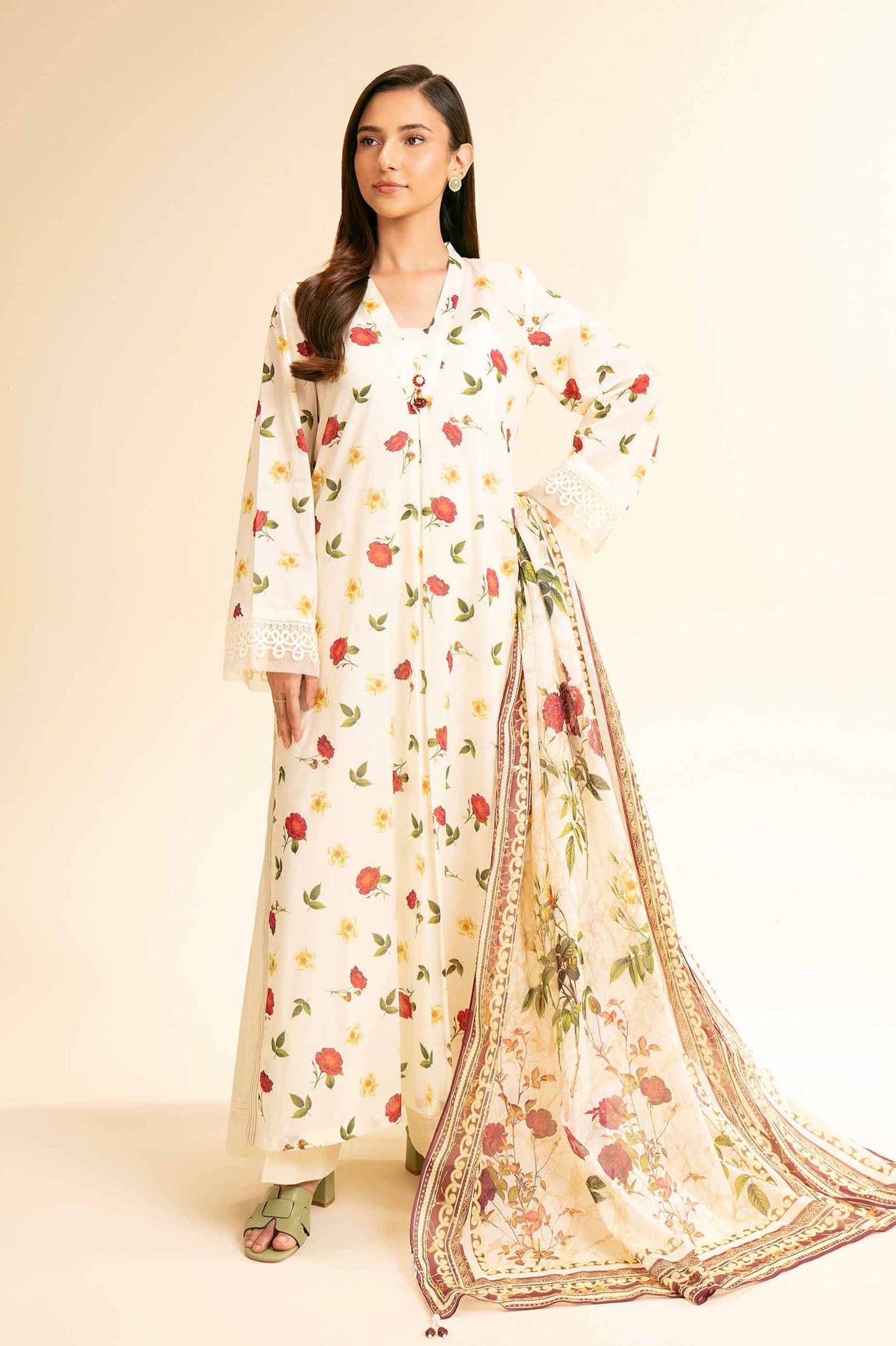 3 Piece - Printed Suit - 42501174