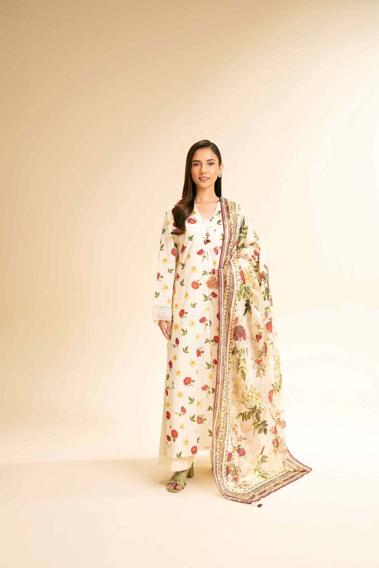 3 Piece - Printed Suit - 42501174