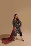 Nishat With You Unstitched Printed Khaddar 3Pc Suit - 42303165