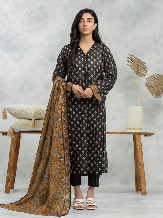 Unstich Edenrobe Linen Printid 3Piece