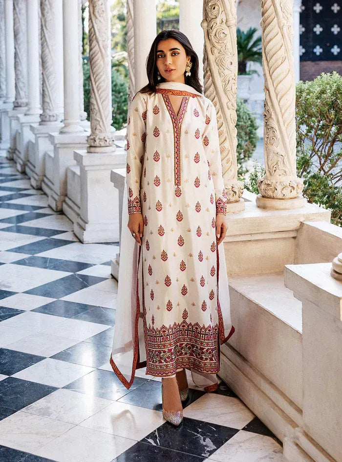 Premium EMB 3PC Zarmeen & Emaan Z.E-728