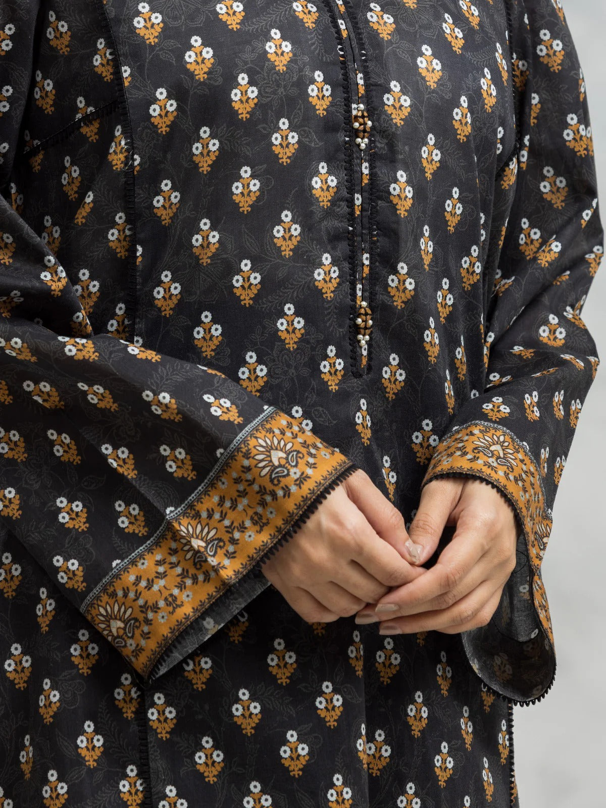 Unstich Edenrobe Linen Printid 3Piece