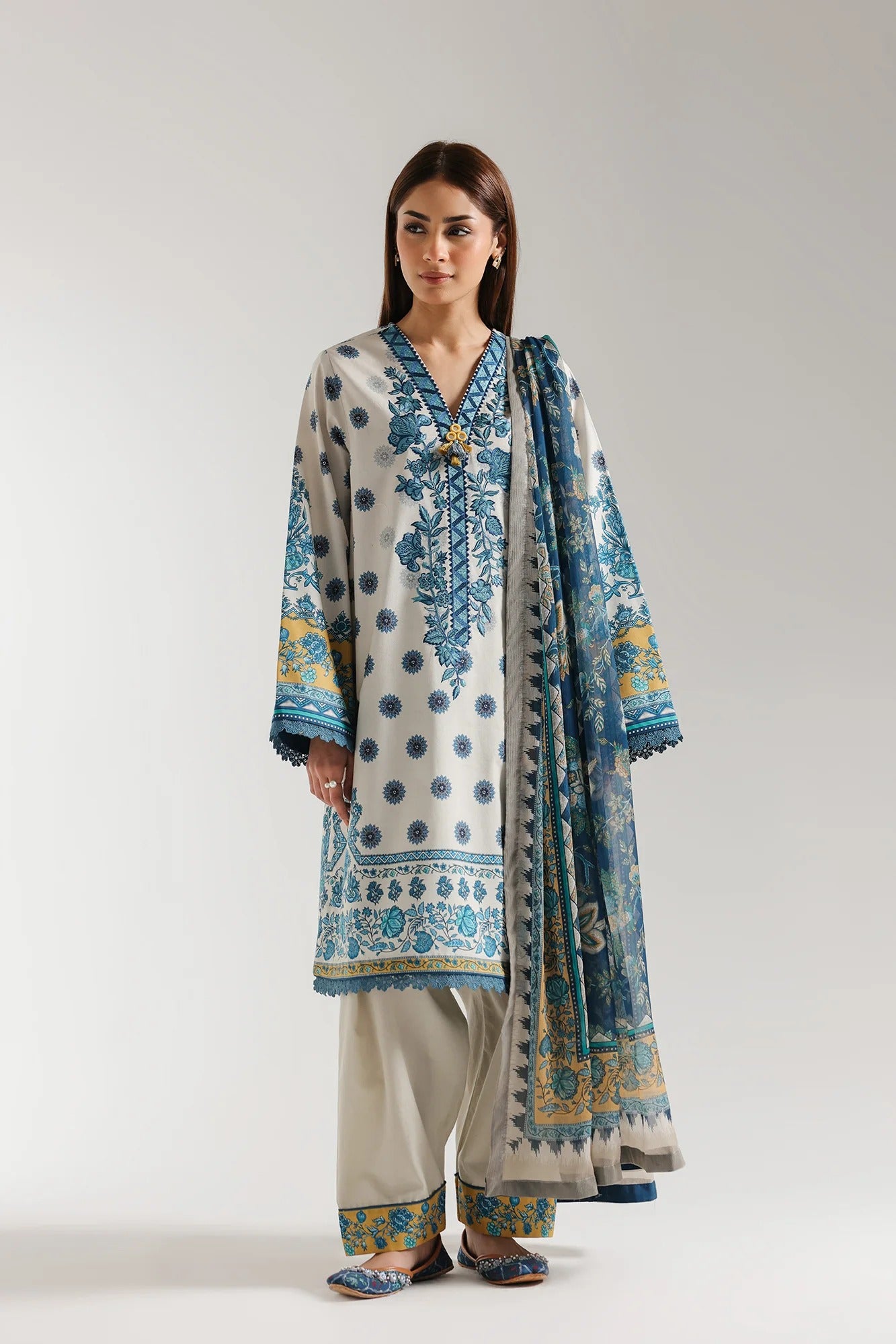 ETHNIC SUMMER 3PIECE PRINTID