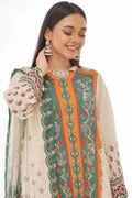 Gul Ahmed 3PC Unstitched Printed Khaddar Suit CLP-42084