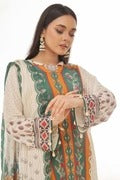 Gul Ahmed 3PC Unstitched Printed Khaddar Suit CLP-42084
