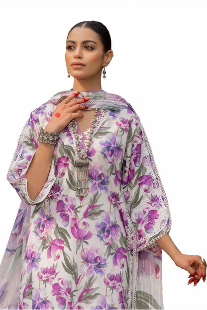 Gul Ahmed 3piece Printid