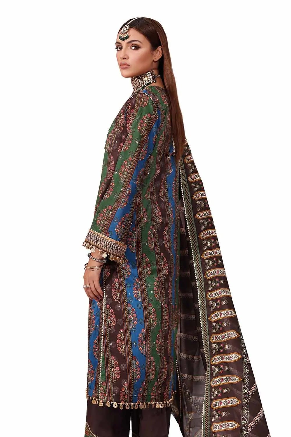 Gul Ahmed 3piece Printid