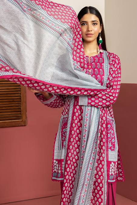 KHAADI 3PIECE PRINTID