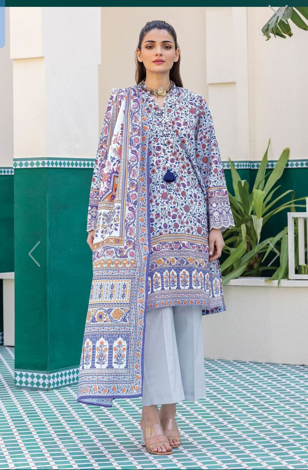 KHAADI 3PIECE PRINTID