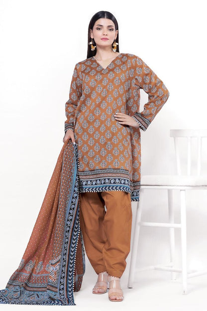 KHAADI 3PIECE PRINTID