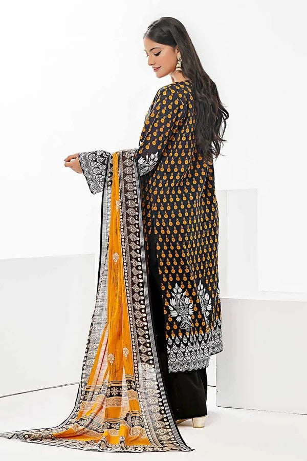 Gul Ahmed 3piece Printid