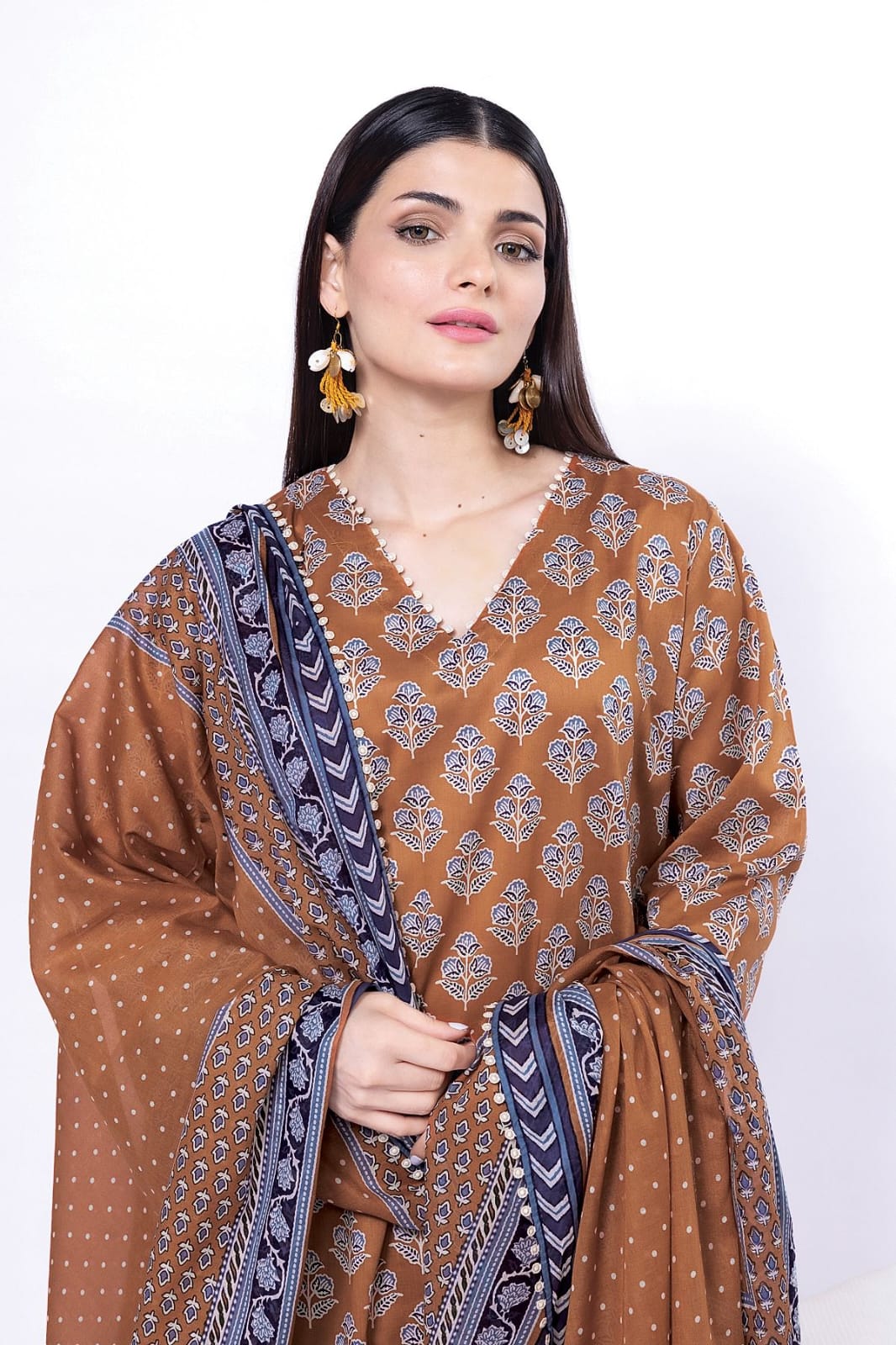 KHAADI 3PIECE PRINTID