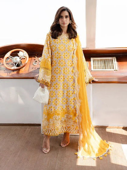 Premium EMB 3PC Zarmeen & Emaan Z.E-733