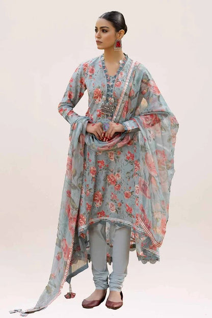 Gul Ahmed 3piece Printid